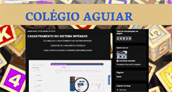 Desktop Screenshot of colegioaguiar.blogspot.com