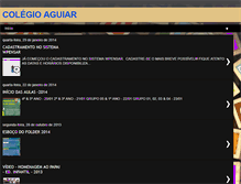 Tablet Screenshot of colegioaguiar.blogspot.com