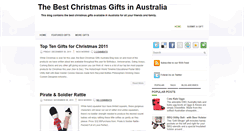 Desktop Screenshot of best-christmas-gifts-australia.blogspot.com