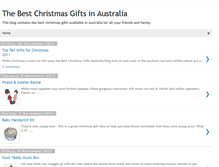 Tablet Screenshot of best-christmas-gifts-australia.blogspot.com