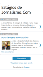 Mobile Screenshot of estagiosdejornalismo.blogspot.com