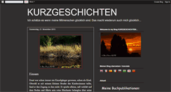 Desktop Screenshot of kurzgeschichten-erzaehlungen.blogspot.com