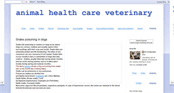 Desktop Screenshot of animalhealthcareveterinary.blogspot.com