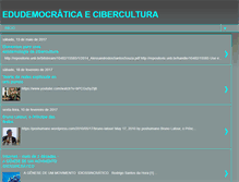Tablet Screenshot of edudemocraticaciber.blogspot.com