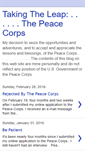 Mobile Screenshot of douginthepeacecorps.blogspot.com