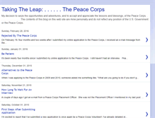 Tablet Screenshot of douginthepeacecorps.blogspot.com