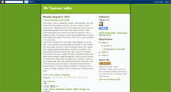 Desktop Screenshot of mrteamantalks.blogspot.com