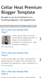 Mobile Screenshot of cellarheat.blogspot.com
