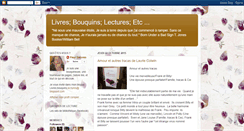 Desktop Screenshot of livresbouquinslectures.blogspot.com