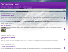 Tablet Screenshot of gooseberrylane.blogspot.com