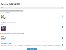 Tablet Screenshot of gazeta2010.blogspot.com