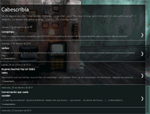 Tablet Screenshot of cabescribe.blogspot.com