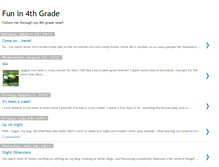 Tablet Screenshot of 4thgradefun-amholt.blogspot.com