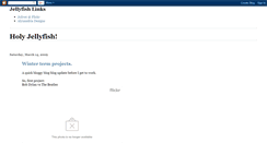 Desktop Screenshot of holyjellyfish.blogspot.com