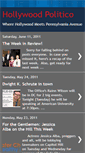 Mobile Screenshot of hollywoodpolitico.blogspot.com