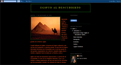 Desktop Screenshot of conoceegipto.blogspot.com