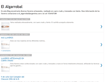 Tablet Screenshot of elalgarrobal.blogspot.com