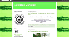 Desktop Screenshot of deportivocardenashouston.blogspot.com