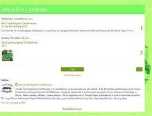 Tablet Screenshot of deportivocardenashouston.blogspot.com