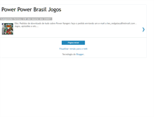 Tablet Screenshot of powerpowerbrasildownloadsjogos.blogspot.com