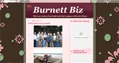 Desktop Screenshot of burnettbiz.blogspot.com