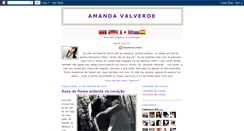 Desktop Screenshot of amandavalverde.blogspot.com