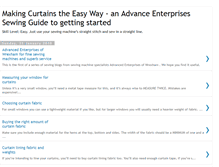 Tablet Screenshot of makingcurtains.blogspot.com