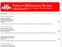 Tablet Screenshot of colectivobibliotecario.blogspot.com