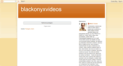 Desktop Screenshot of blackonyxvideos.blogspot.com
