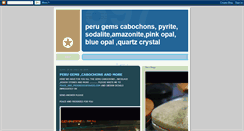 Desktop Screenshot of perugems.blogspot.com