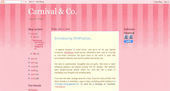 Desktop Screenshot of carnivalandco.blogspot.com
