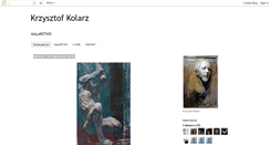 Desktop Screenshot of krzysztof-kolarz.blogspot.com