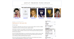 Desktop Screenshot of adultfriendfindspain.blogspot.com