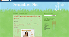 Desktop Screenshot of fernandaemfios.blogspot.com