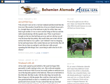 Tablet Screenshot of bohemianalamode.blogspot.com