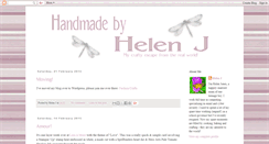 Desktop Screenshot of handmadebyhelenj.blogspot.com