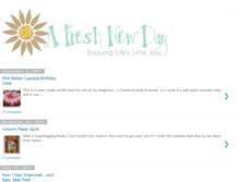 Tablet Screenshot of freshandnewday.blogspot.com