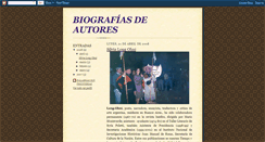 Desktop Screenshot of biografias-palabras-sin-fronteras.blogspot.com