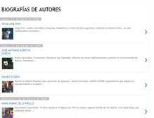 Tablet Screenshot of biografias-palabras-sin-fronteras.blogspot.com