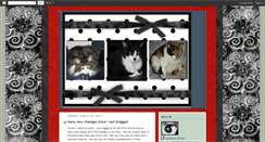 Desktop Screenshot of pamperedkittens.blogspot.com