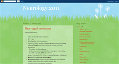Desktop Screenshot of neurology2011.blogspot.com