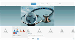 Desktop Screenshot of informacion-oncologia.blogspot.com