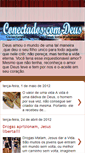 Mobile Screenshot of conectadoscomdeus.blogspot.com