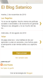 Mobile Screenshot of elblogsatanico.blogspot.com