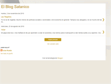 Tablet Screenshot of elblogsatanico.blogspot.com