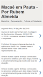 Mobile Screenshot of macaeempauta.blogspot.com