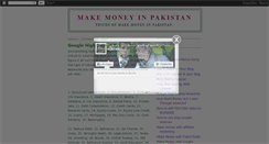 Desktop Screenshot of makemoneypakistan-makemoneypakistan.blogspot.com