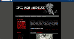 Desktop Screenshot of devilnoiseassemblage.blogspot.com