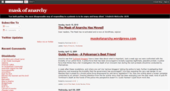 Desktop Screenshot of maskofanarchy.blogspot.com