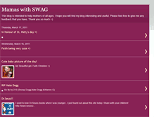 Tablet Screenshot of mamaswithswag.blogspot.com